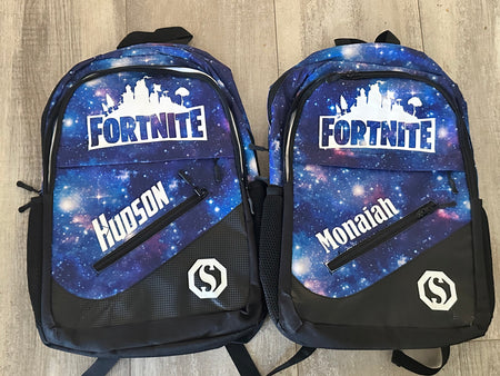 Personalized fortnite outlet backpack