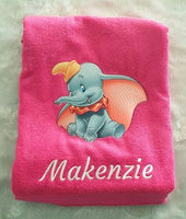 Elephant Personalized Towel