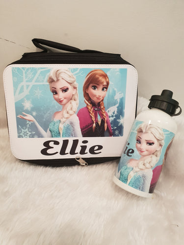 Frozen Elsa Lunch Box and Drink Bottle