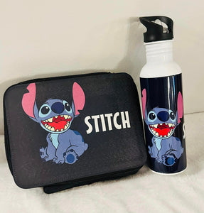 Stitch Lunch Box and Drink Bottle