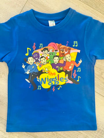 Wiggles Original Team Tshirt – Rainbow Skye Designs