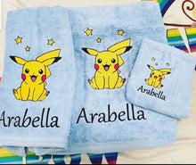 Yellow Mouse Personalized Towel