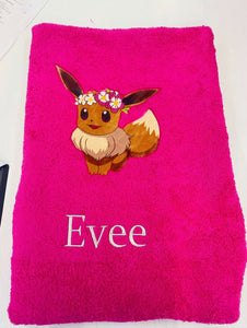 Eve The cat Personalized Towel