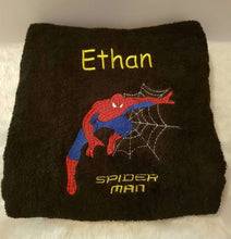 WebMan Spider Personalized Towel