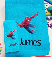 WebMan Spider Personalized Towel