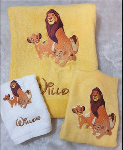 Lion Gang Personalized Towel