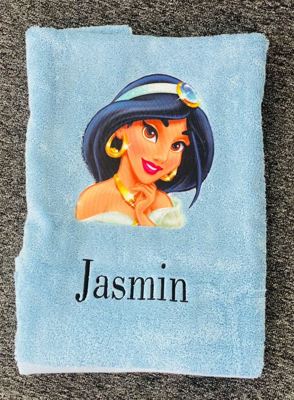 Princess Jaz Personalized Towel