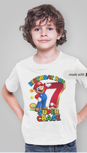 Mario birthday tshirt