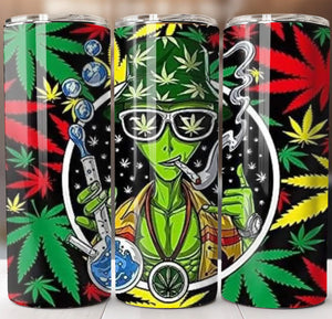 Alien stoner 20oz tumbler