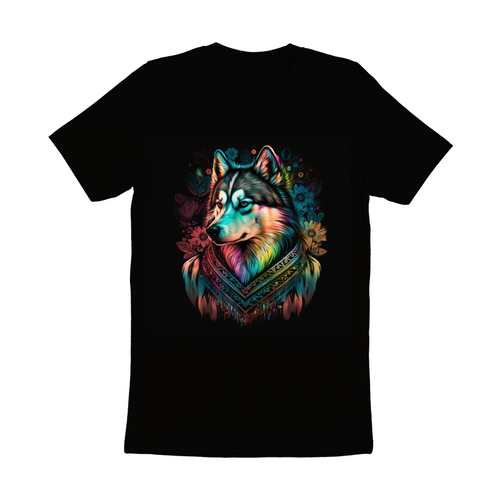 Husky Tribal T-shirt