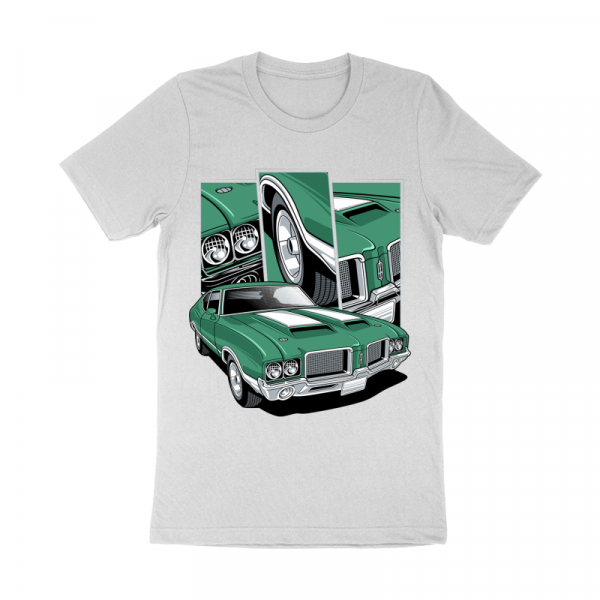 Muscle Car Green T-shirt