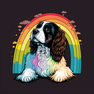 Rainbow Dog T-shirt