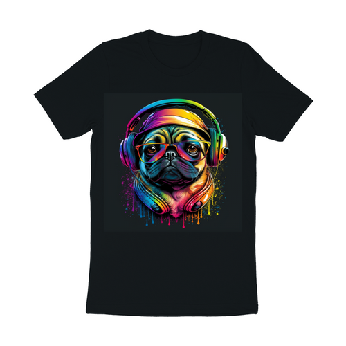 Retrowave Pug T-shirt