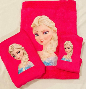 Ice girl Towel