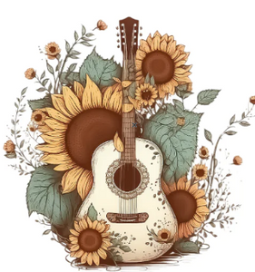 SUNFLOWER GUITAR Tshirt/hoodie