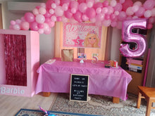 Barbie birthday banner/backdrop