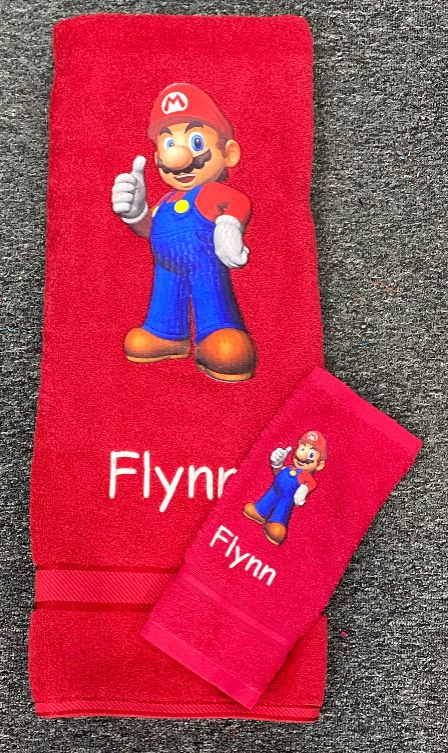 Plumber guy Personalized Towel