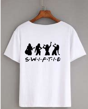 Swiftie silhouette T-Shirt – Rainbow Skye Designs