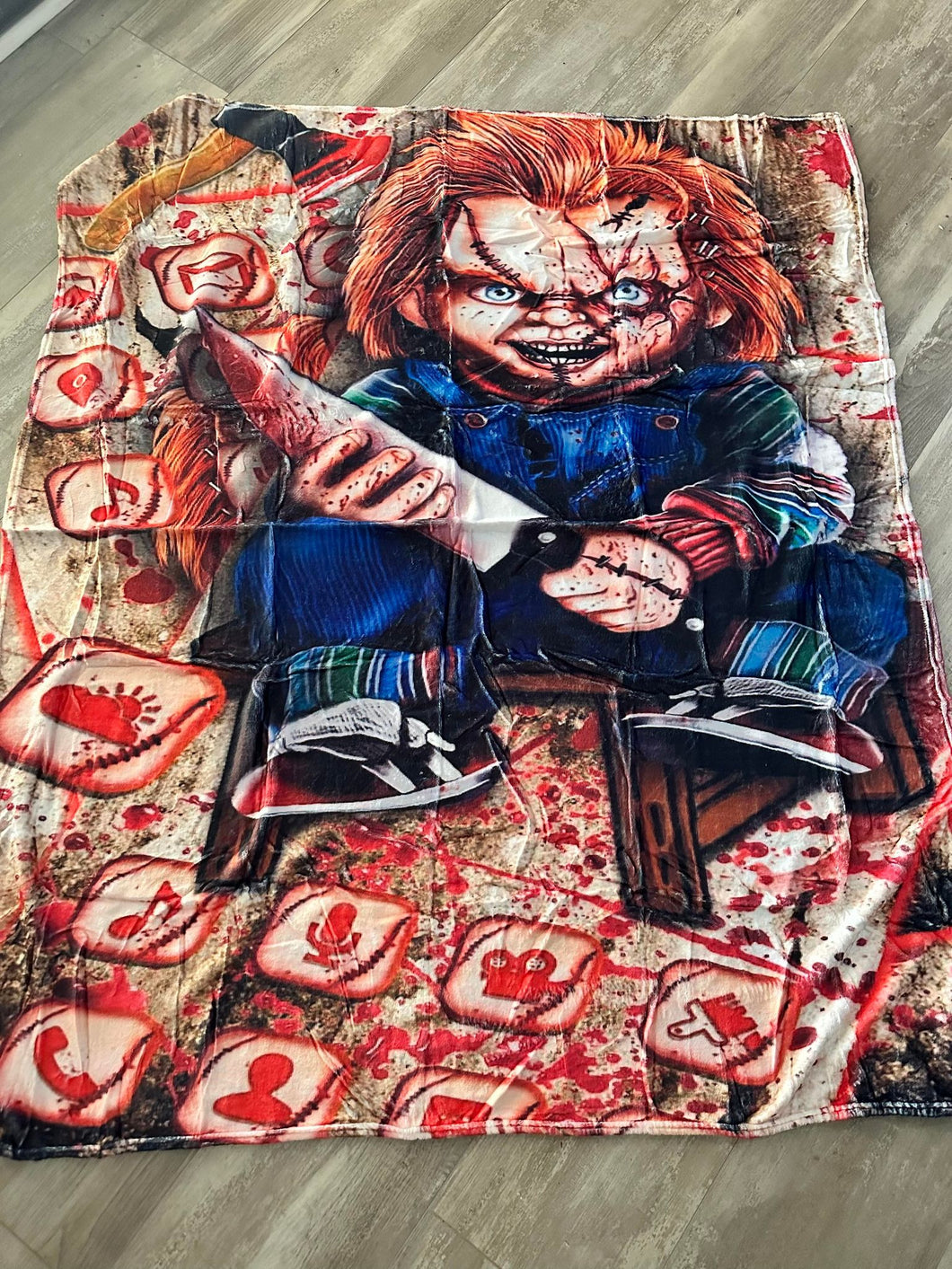 Chucky Custom Blanket