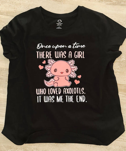 Once Apon a time  Axolotls T-shirt