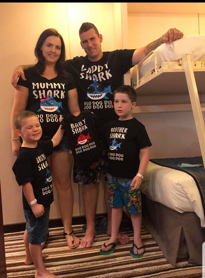 Shark sales family shirts