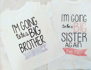 Big Sister/Brother ,Little Sister/Brother Tshirts