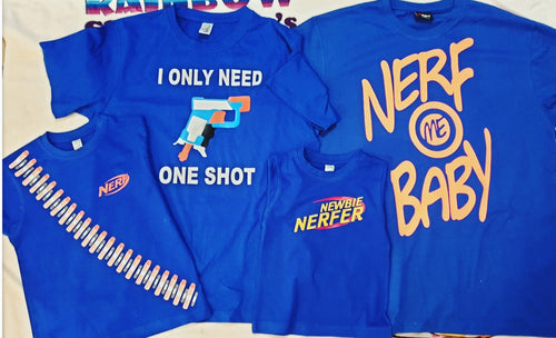 Nerf Gun Birthday Set Family