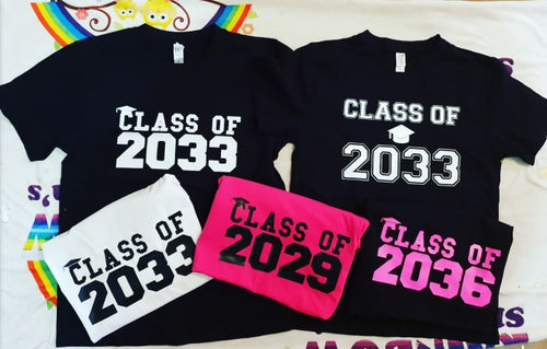 Class Of 20??  Grow With Me Graduation T-shirt