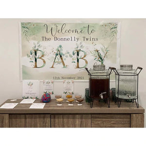 Baby shower  banner/backdrop