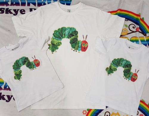 Hungry caterpillar Tshirt Pack Birthday/Celebration