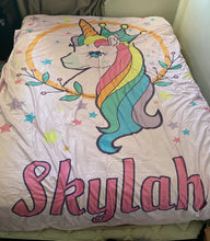 Unicorn custom Star Blanket