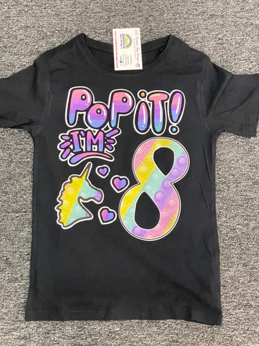 Pop it I’m ? Birthday tshirt