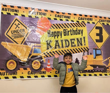 birthday vinyl banner