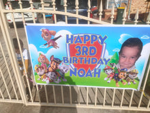 Elmo birthday vinyl banner