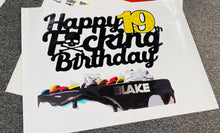 Elmo birthday vinyl banner