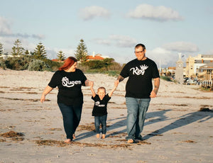 King/Queen Family Tshirt Set