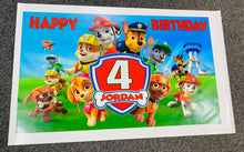 birthday vinyl banner