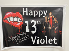 birthday vinyl banner