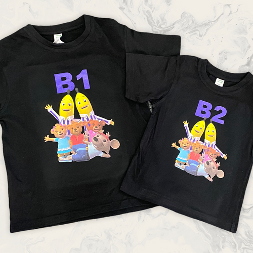 Bananas Custom Tshirt Pack Birthday/Celebration