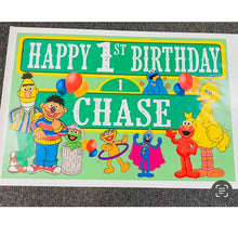 birthday vinyl banner