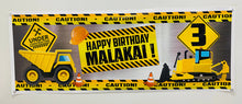 birthday vinyl banner