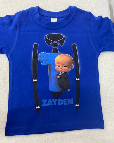 Boss baby  birthday tshirt