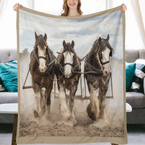 Horse Custom Blanket