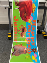 birthday vinyl banner