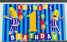 Elmo birthday vinyl banner