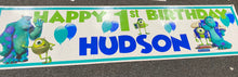 birthday vinyl banner