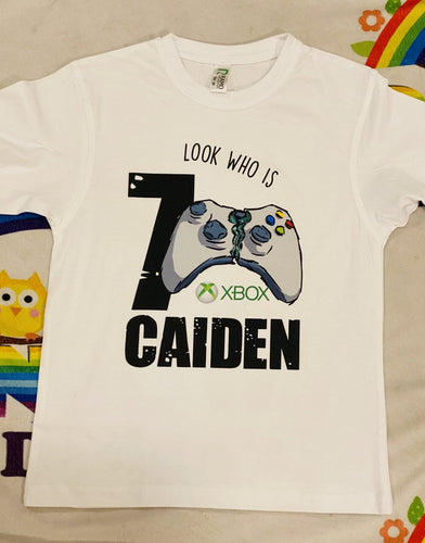 Xbox birthday tshirt