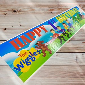 birthday vinyl banner