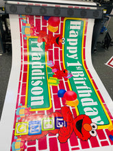 birthday vinyl banner