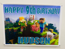 birthday vinyl banner